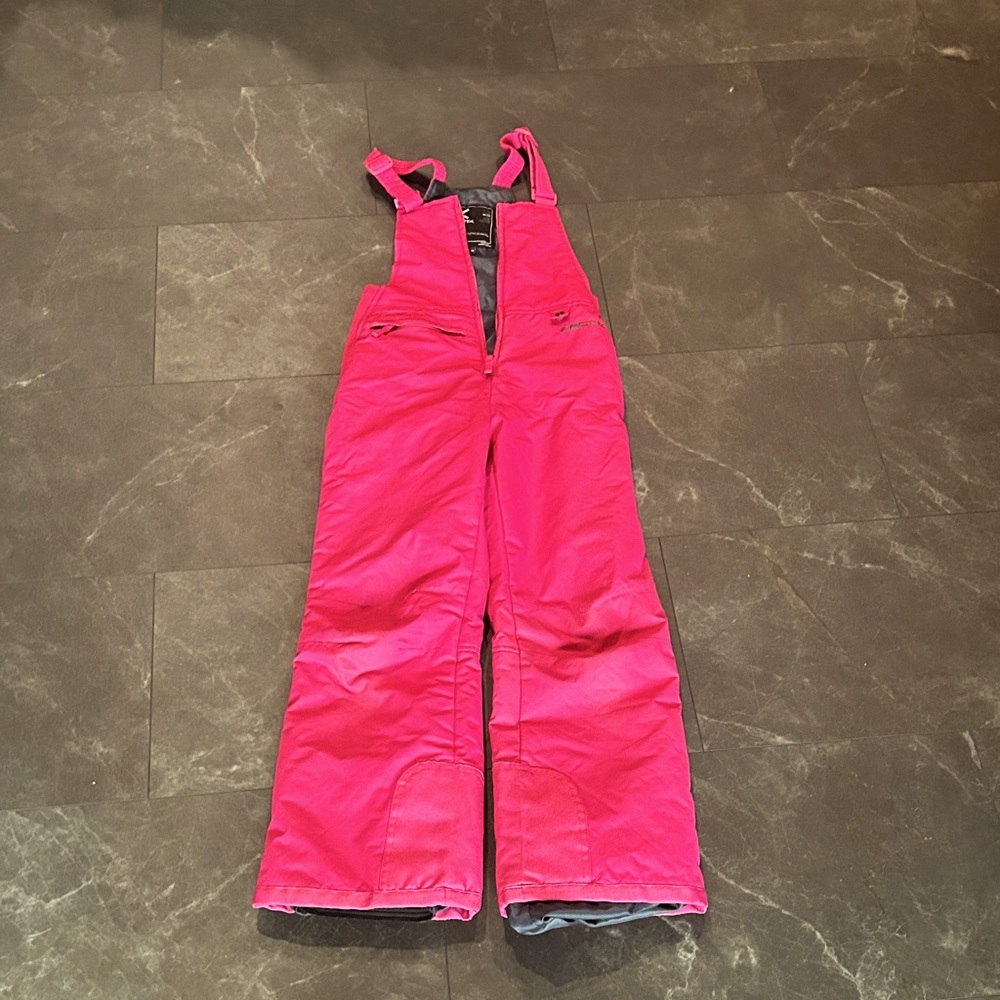 Arctix Kids Pink Snow Bib 10